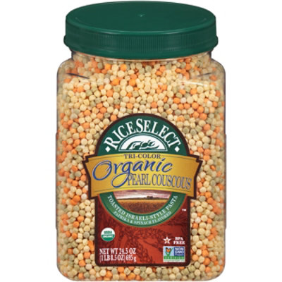 Riceselect Organic Tricolor Pearl Couscous - 24.5 Oz - Image 3