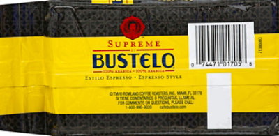 Supreme By Bustelo Premium Ground Coffee Espresso Style - 10 Oz - Image 3