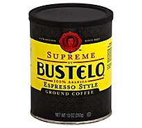 "Busseto Cafe Bustelo 10 Oz Supreme Can"""