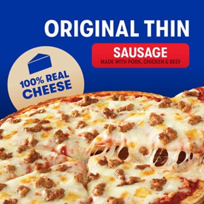 Jack's Original Thin Crust Sausage Frozen Pizza - 14.9 Oz - Image 2