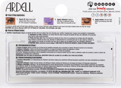 Ardell Eye Lash 204 Double Up Black - Each - Image 4