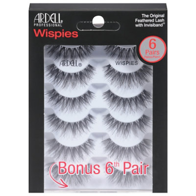 Ardell Wispies Lashes Black - 4 Pair - Image 3