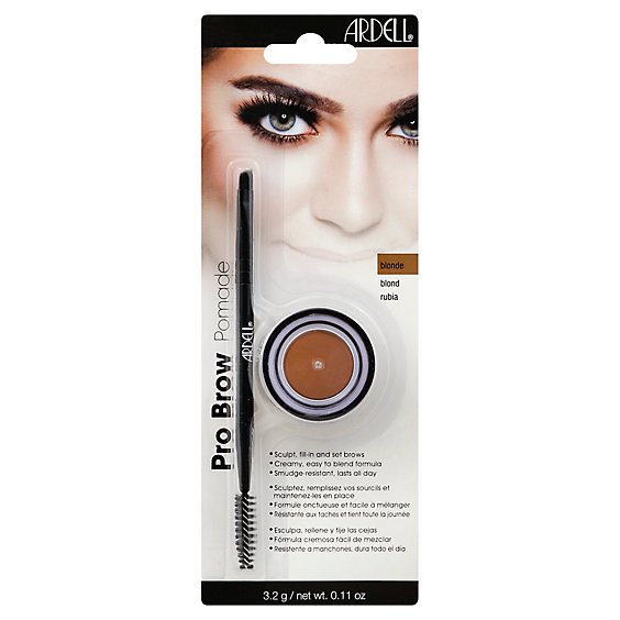 Ardell Brow Pomade With Brush Blonde - Each