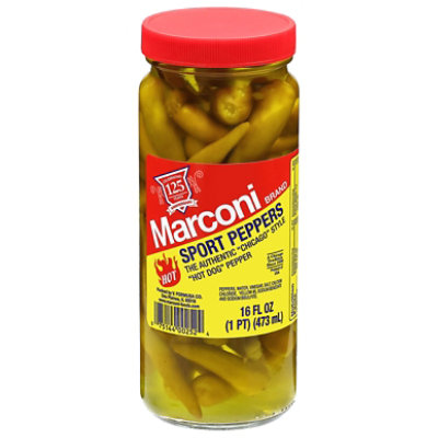Marconi Whole Italian Pepper - 16 Oz - Image 3