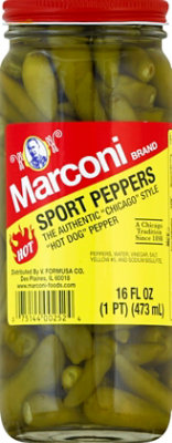 Marconi Whole Italian Pepper - 16 Oz - Image 2