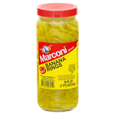 Marconi Banana Pepper H - 16 Oz - Image 1