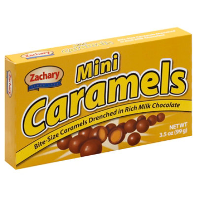 Zachary Mini Caramel Theater Box - 3.5 Oz