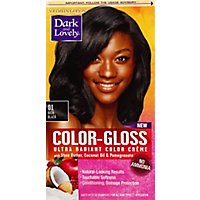 Dark and Lovely Rich Black Hair Color Gloss - Each - Image 1