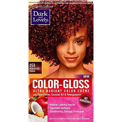 Dark and Lovely Medium Red Hair Color Gloss - Each - Vons