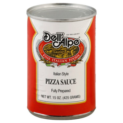 Dell Alpe Domestic Pizza Sauce - 15 Oz - Image 1