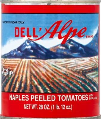 Dell Alpe Whole Peeled Imp Pear Tomato - 28 Oz - Image 2