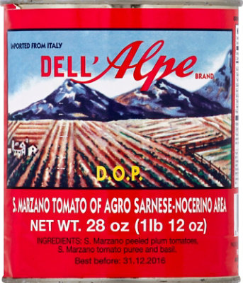 Dell Alpe San Marzano Tomatoes - 28 Oz - Image 2