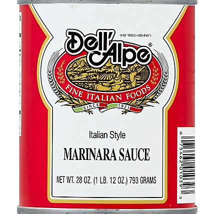 Dell Alpe Marinara Sauce - 28 Oz - Image 2