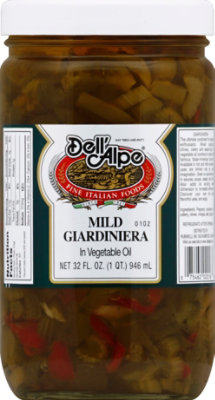 Dell Alpe Mild Giardiniera In Oil - 32 Oz - Image 2