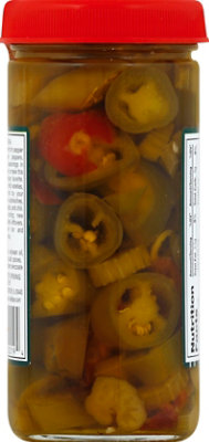 Dell Alpe Hot Giardiniera In Oil - 8 Fl. Oz. - Image 3