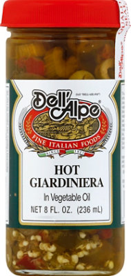 Dell Alpe Hot Giardiniera In Oil - 8 Fl. Oz. - Image 2