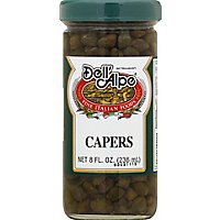 Dell Alpe Capers In Vinegar - 8 Oz - Image 2