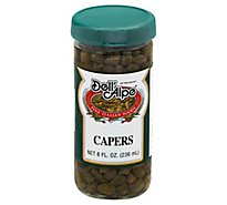 Dell Alpe Capers In Vinegar - 8 Oz