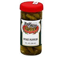 Dell Alpe Sport Peppers - 8 Oz