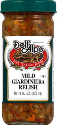 Dell Alpe Mild Giardiniera Relish - 8 Oz - Image 2