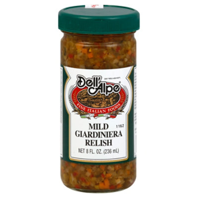 Dell Alpe Mild Giardiniera Relish - 8 Oz - Image 1