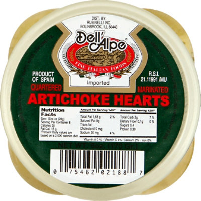Dell Alpe Marinated Artichoke - 6 Oz - Image 2