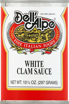 Dell Alpe White Clam Sauce - 10.5 Oz - Image 2