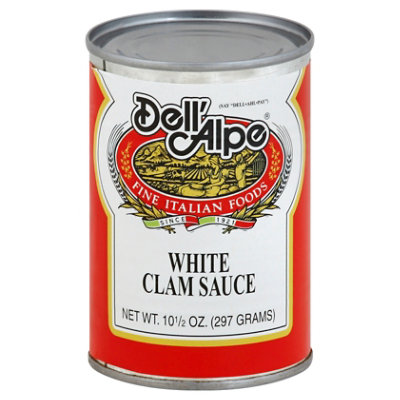 Dell Alpe White Clam Sauce - 10.5 Oz - Image 1