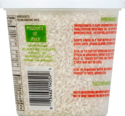 Dell Alpe Arborio Rice - 20 Oz - Image 3