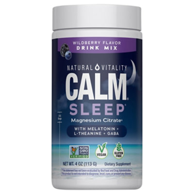 Natural V Calm Sleep Berry - 4 Z - Image 1