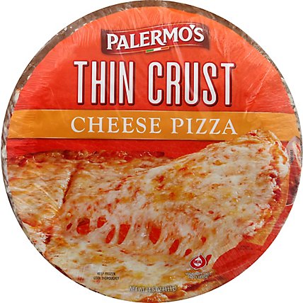 Palermos Pizza Thin Crust Cheese Frozen - 14.5 Oz - Image 2