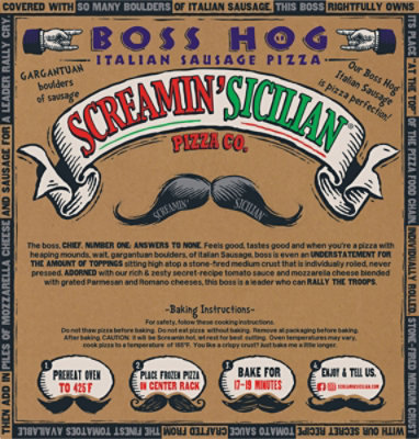 Screamin Silcilian Bos Pizza & Stromboli Frozen - 25.05 Oz - Image 6