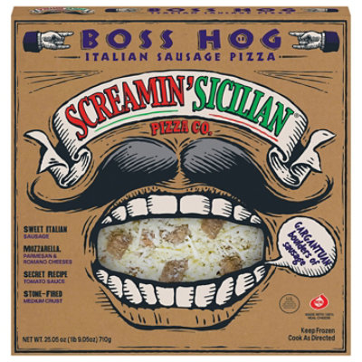 Screamin Silcilian Bos Pizza & Stromboli Frozen - 25.05 Oz - Image 1