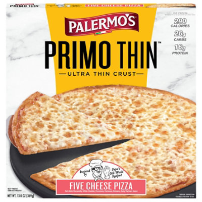 Palermos Pizza Thin Crust Ow 6 Cheese Frozen - 13 Oz - Image 2