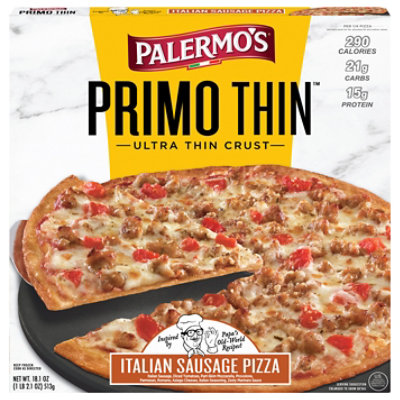 Palermos Pizza Primo Thin Sausage Frozen - 18.1 Oz - Image 3