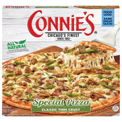 Connies Pizza Thin Crust Special 12 Inch Frozen - 24.79 Oz - Image 3