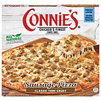 Connies Pizza Thin Crust Sausage 12 Inch Frozen - 22.79 Oz - Image 1