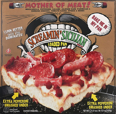 Screamin Sicilian Pizza Lp Frozen - 23.21 Oz