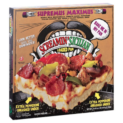 Screamin Sicilian Pizza Lp Frozen - 24.65 Oz