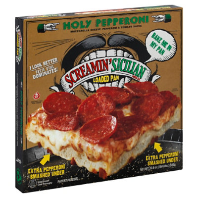 Screamin Sicilian Pizza Lp Frozen - 22.8 Oz - Vons
