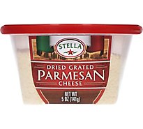 Stella Grated Parmesan Cheese - 5 Oz