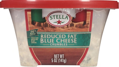 Stella Crumbled Reduced Fat Blue Cheese Cup - 5 Oz - Image 6