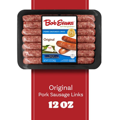 Bob Evans Breakfast Sausage Links - 12 Oz - Image 2