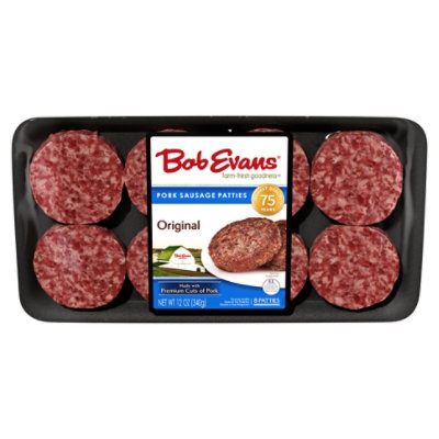 Bob Evans Breakfast Sausage Patties - 12 Oz - Image 1