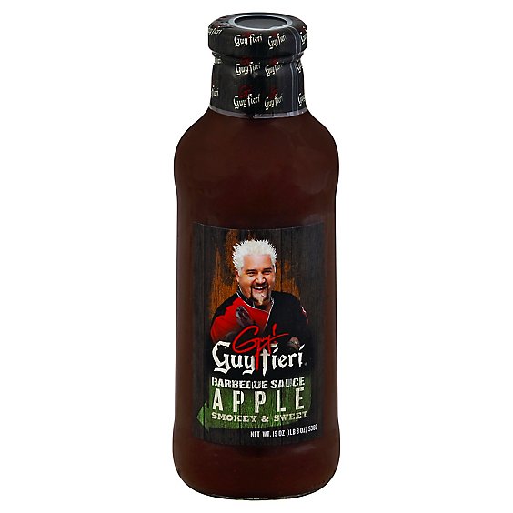 Guy Fieri Apple Barbeque Sauce - 19 Oz