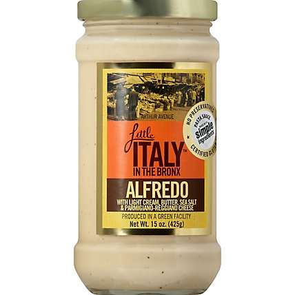 Little Italy Bronx Sauce Alfredo - 15 Oz - Image 2