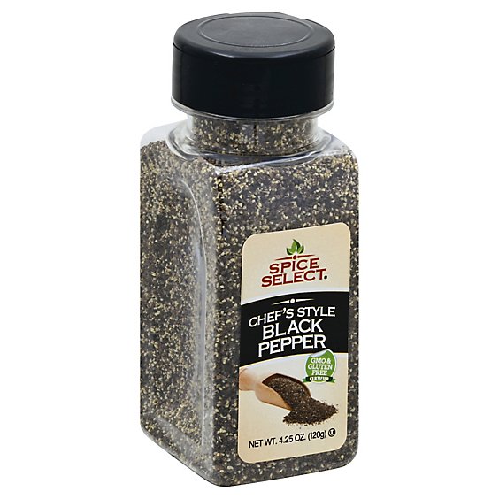 Spice Select Ch Style Black Pepper - 4.25 Oz