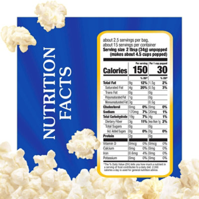 Act II Kettle Corn Microwave Popcorn - 6-2.75 Oz - Image 4
