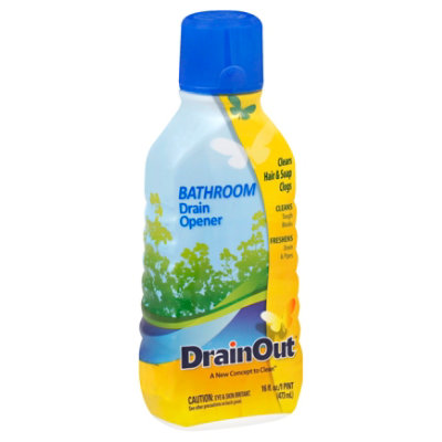 Drian Out Bathroom Drain Opener 16 Oz Vons