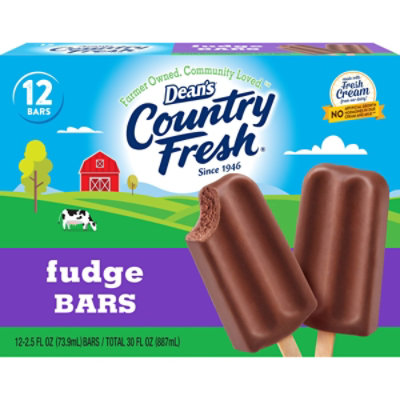 Deans Country Fresh Fudge Bars - 12 Count - Image 1